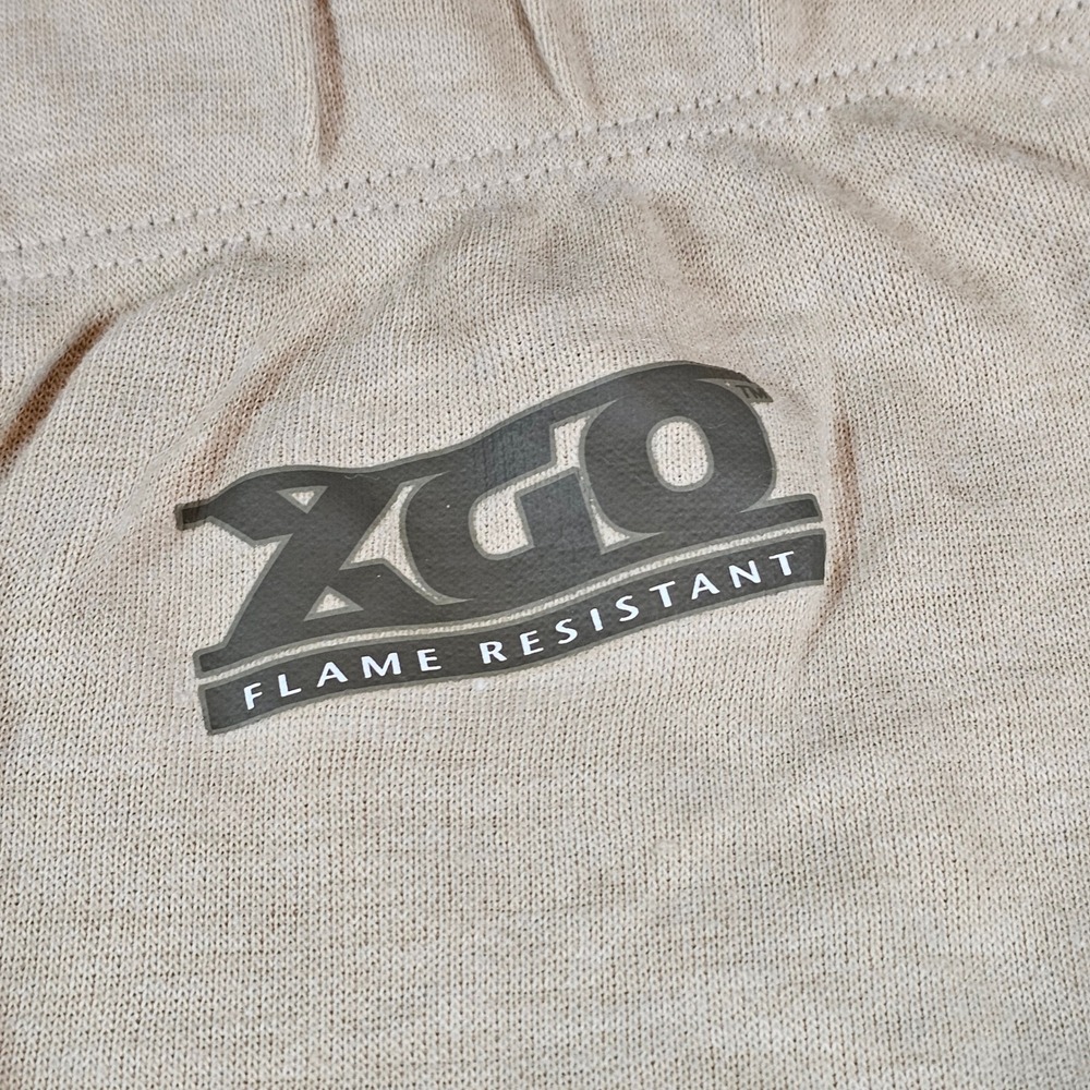 XGO Mens Large Tan Flame Resistant Thermal Base Layer Pants Modacrylic